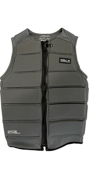 2026 O'Neill Mens Outlaw Comp Vest 5645EU - Tempered Steel / Graphite